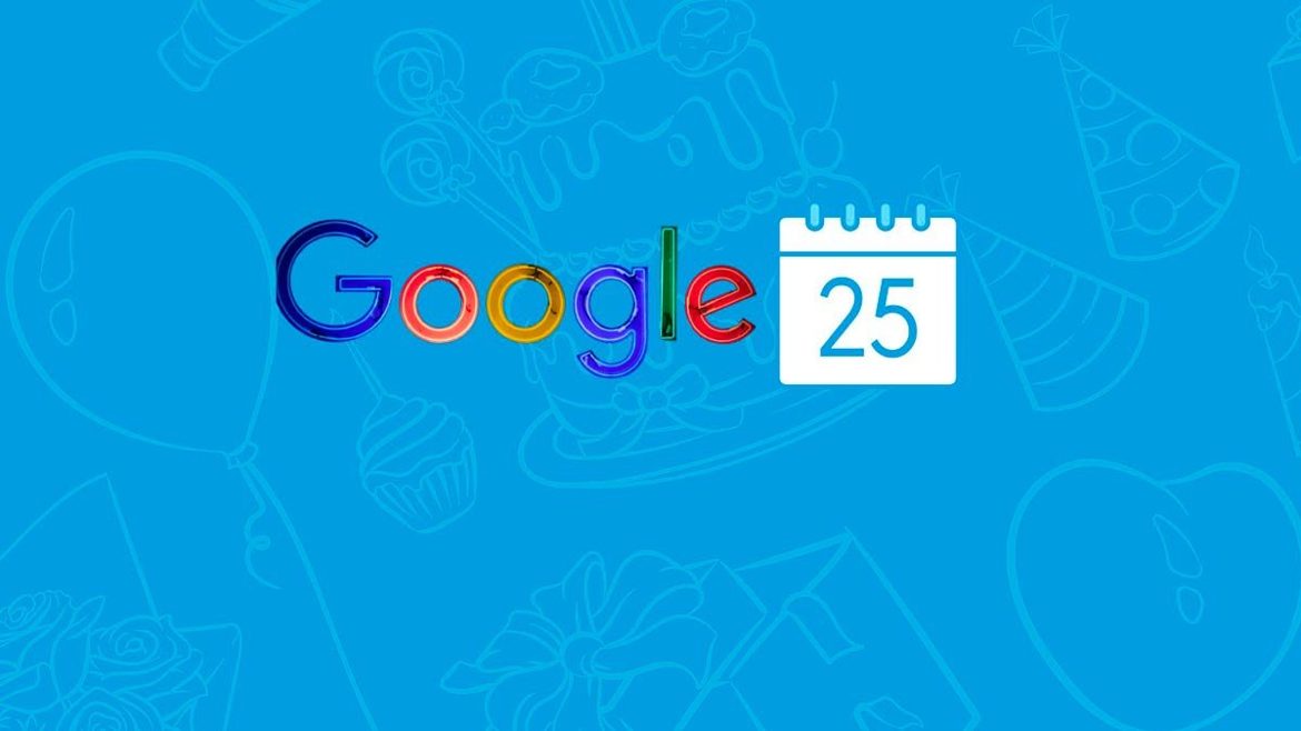 Google arriba als 25 anys d’història!